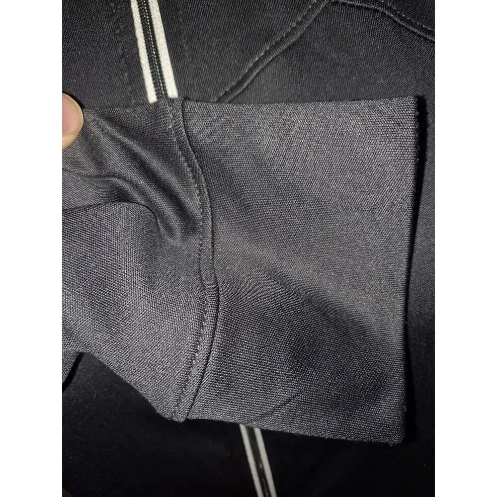 Everlast Black and White Striped Track Jacket‎ Size Medium